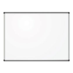 U Brands PINIT Magnetic Dry-Erase Whiteboard, 35in x 47in, Aluminum Frame With Silver Finish