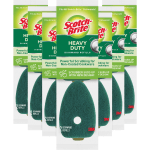 Scotch-Brite Heavy-Duty Dishwand Refills - 2.9in Height x 2.2in Width - 14/Carton - Green