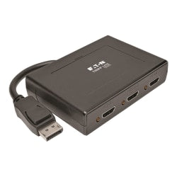 Tripp Lite 3-Port DisplayPort to HDMI Multi Stream Transport Hub MST 4K x 2K @ 24/30Hz - Video/audio splitter - 3 x HDMI - desktop - TAA Compliant