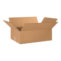 Partners Brand Corrugated Boxes, 24in x 16in x 8in, Kraft, Pack Of 20