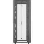 Vertiv VR Rack - 48U Server Rack Enclosure| 600x1200mm| 19-inch Cabinet (VR3307) - 2265x600x1200mm (HxWxD)| 77% perforated doors| Sides| Casters