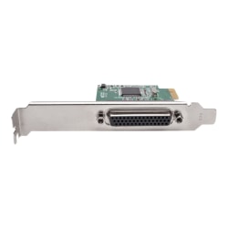 Tripp Lite 4-Port DB9 (RS-232) Serial PCI Express (PCIe) Card with Breakout Cable - Serial adapter - PCIe - RS-232 x 4 - green