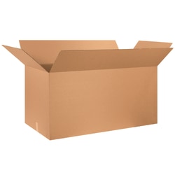 Partners Brand Corrugated Boxes, 48in x 24in x 24in, Kraft, Pack Of 10