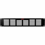 APC by Schneider Electric NetShelter 2U Vent Panel for 2U Rack Fan Panel (ACF600) - Black - 2U Rack Height - 3.5in Height - 16.6in Width - 29in Depth