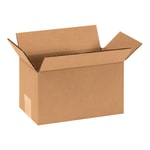 Partners Brand Corrugated Boxes, 9in x 5in x 5in, Kraft, Pack Of 25