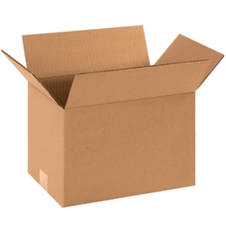 Partners Brand Corrugated Boxes, 12in x 8in x 8in, Kraft, Pack Of 25