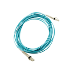 HPE - Network cable - LC multi-mode (M) to LC multi-mode (M) - 0.5 m - fiber optic - 50 / 125 micron - OM3 - for HPE SN3600B 32, SN6610C 32, SN6710C 64, SN6720C 64, SN6750, SN8500C/SN8700C 48, SN8700C 64