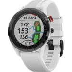 Garmin Approach S62 GPS Watch - White Band - Ceramic, Glass Bezel, Lens - Silicone Band - Water Resistant, Scratch Resistant - 164.04 ft Water Resistant