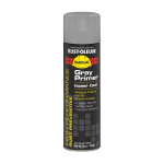 Rust-Oleum Hard Hat High Performance V2100 System Rust Preventive Enamel Spray Primer, 15 Oz, Flat Gray, Case Of 6 Cans