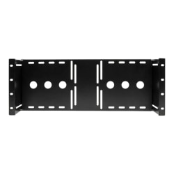 Tripp Lite Monitor Rack-Mount Bracket, 4U, for LCD Monitor up to 17-19 in. - Mounting component (mount bracket) - for LCD TV - cold-rolled steel - black - screen size: 17in-19in - rack