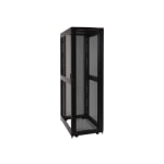 Tripp Lite 42U Rack Enclosure Server Cabinet Doors & Sides Extra-Deep 48in - For Server, LAN Switch, Patch Panel - 42U Rack Height48in Rack Depth - Floor Standing - Black Powder Coat - Steel