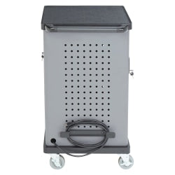 Oklahoma Sound Tabletop Lectern AV Cart, 47-1/2inH x 23-3/4inW x 19-7/8inD, Black