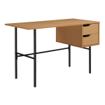 Office Star Denmark 48inW Writing Desk With Lockdowel Fastening System, Natural