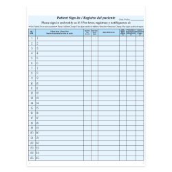 Medicaid-Compliant High-Security Perforated Laser Prescription Forms, 1/2-Sheet, 2-Up, 8-1/2in x 11in, Blue, Pack Of 500 Sheets