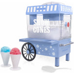 Nostalgia Snow Cone Maker, 10-1/2in X 15-1/2in, Blue