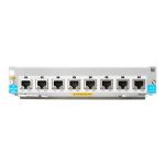 HPE 5400R 8-port 1/2.5/5/10GBASE-T PoE+ with MACsec v3 zl2 Module - For Data Networking - 8 x RJ-45 10GBase-T LAN - Twisted Pair10 Gigabit Ethernet - 10GBase-T - 10 Gbit/s - 1 Pack