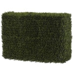 Nearly Natural Cedar Hedge 20inH Artificial Decorative Indoor/Outdoor Plant, 20inH x 29inW x 11-1/2inD, Green