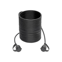 Tripp Lite Industrial Cat5e/Cat6 STP Ethernet Cable RJ45 M/M CMX Outdoor IP68 26 AWG TAA 23 ft. (7.01 m) - Black - TAA Compliant