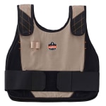 Ergodyne Chill-Its Phase Change Cooling Vest, Premium Flame-Resistant, Large/X-Large, Khaki