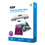 Fellowes ImageLast Premium UV Thermal Laminating Pouches, Letter Size, 5 Mil, 9in x 11-1/2in, Clear, Pack of 125 Pouches