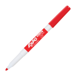 EXPO Low-Odor Dry-Erase Markers, Fine Point, Red, Pack Of 12