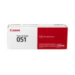 Canon 051 Black Toner Cartridge, 2168C001