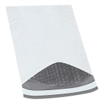 Partners Brand Bubble-Lined Poly Mailers, 7-1/4in x 8in, White, Pack Of 25 Mailers