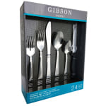 Gibson Palmore Plus 24-Piece Stainless-Steel Flatware Set