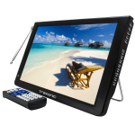 Trexonic 12in Portable Ultra-Lightweight Rechargeable Widescreen LED TV, 995110378M