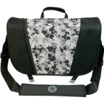 Mobile Edge 16in PC/17in Mac Sumo Messenger Bag - Black/ Silver