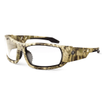 Ergodyne Skullerz Safety Glasses, Odin, Anti-Fog, Kryptek Highlander Frame, Clear Lens