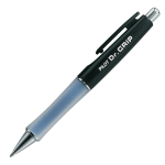 Pilot Dr. Grip Retractable Ballpoint Pen, Medium Point, 1.0 mm, Black/Blue Barrel, Black Ink