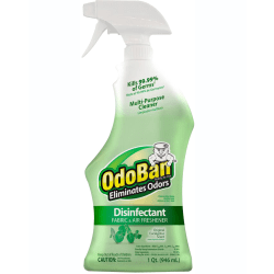 OdoBan Odor Eliminator Disinfectant Spray, Eucalyptus Scent, 32 Oz Bottle