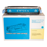 M&A Global Remanufactured Cyan Toner Cartridge Replacement For HP 641A, C9721A, C9721A-CMA