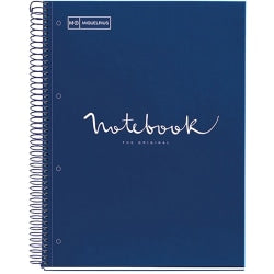 Roaring Spring Fashion Tint Wirebound Notebook, 8 1/2in x 11in, 1 Subject, Blue