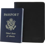 Mobile Edge I.D. Sentry Passport Wallet - Leather - Black