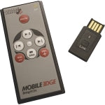 Mobile Edge MEAPE3 Device Remote Control - For PC - 60 ft Operating Distance - Black, Gray