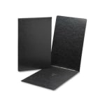 Smead Color Pressboard Binder Cover, 11in x 17in, 100% Recycled, Black