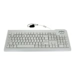 Seal Shield Seal Clean - Keyboard - USB - QWERTY - Spanish - white