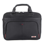 Swiss Mobility Purpose Executive Briefcase With 15.6in Laptop Pocket, Black