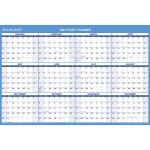 2023-2024 AT-A-GLANCE Reversible/Erasable Horizontal Academic/Regular Year Wall Calendar, 48in x 32in, January to December 2024/July 2023 to June 2024, PM326S28