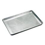 Hoffman Browne Aluminum Sheet Pans, 13in x 18in x 1in, Silver, Case Of 12 Pans