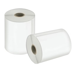 DYMO Extra-Large Shipping Labels For LabelWriter Label Printers, 4in x 6in, White, 220 Labels Per Roll, Pack Of 2 Rolls