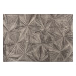 Baxton Studio Barret Hand-Tufted Wool Area Rug, 5-1/4ft x 7-1/2ft, Gray