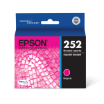 Epson 252 DuraBrite Ultra Magenta Ink Cartridge, T252320-S