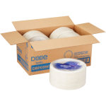 DIXIE BASIC 8 1/2IN LIGHT-WEIGHT PAPER PLATES BY GP PRO (GEORGIA-PACIFIC), WHITE, 500 PLATES PER CASE