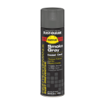 Rust-Oleum Hard Hat High Performance V2100 System Rust Preventive Enamel Spray Paint, 15 Oz, Gloss Smoke Gray, Case Of 6 Cans