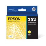 Epson 252 DuraBrite Ultra Yellow Ink Cartridge, T252420-S