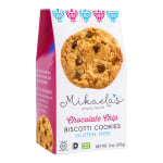 Mikaelas Simply Divine Biscotti Cookies, Chocolate Chip, 6 Oz, Box Of 8