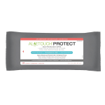 Aloetouch PROTECT Dimethicone Skin Protectant Wipes, 8in x 12in, White, 24 Per Pack